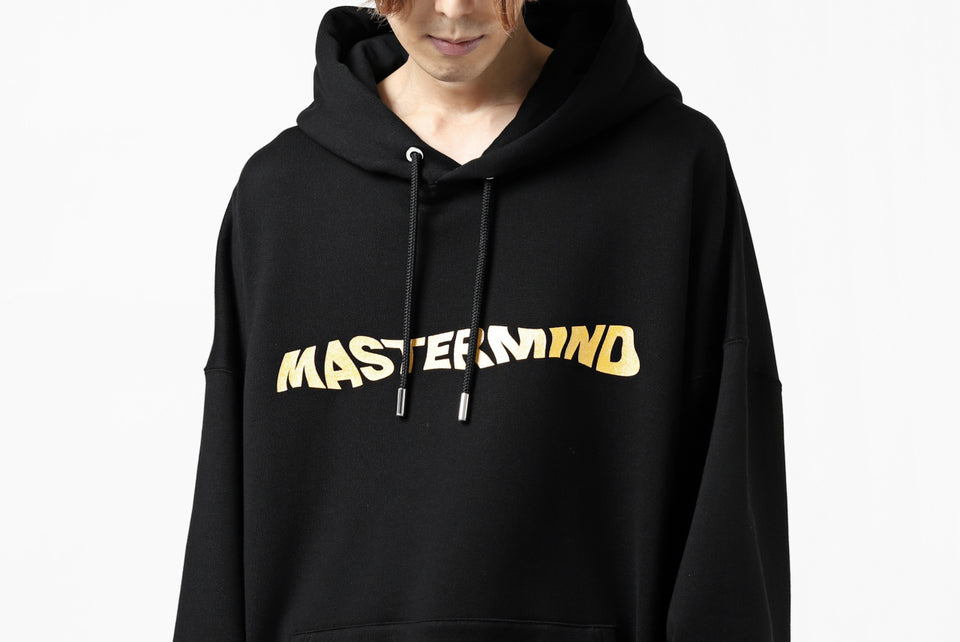 Load image into Gallery viewer, mastermind JAPAN SWEAT HOODIE / GLITTER LOGO & SKULL (BLACK)