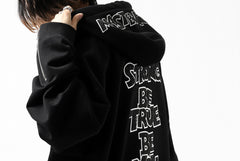 Load image into Gallery viewer, mastermind JAPAN HOODIE ZIP SWEAT JACKET / ROPE CODE (BLACK)