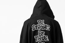 Load image into Gallery viewer, mastermind JAPAN HOODIE ZIP SWEAT JACKET / ROPE CODE (BLACK)