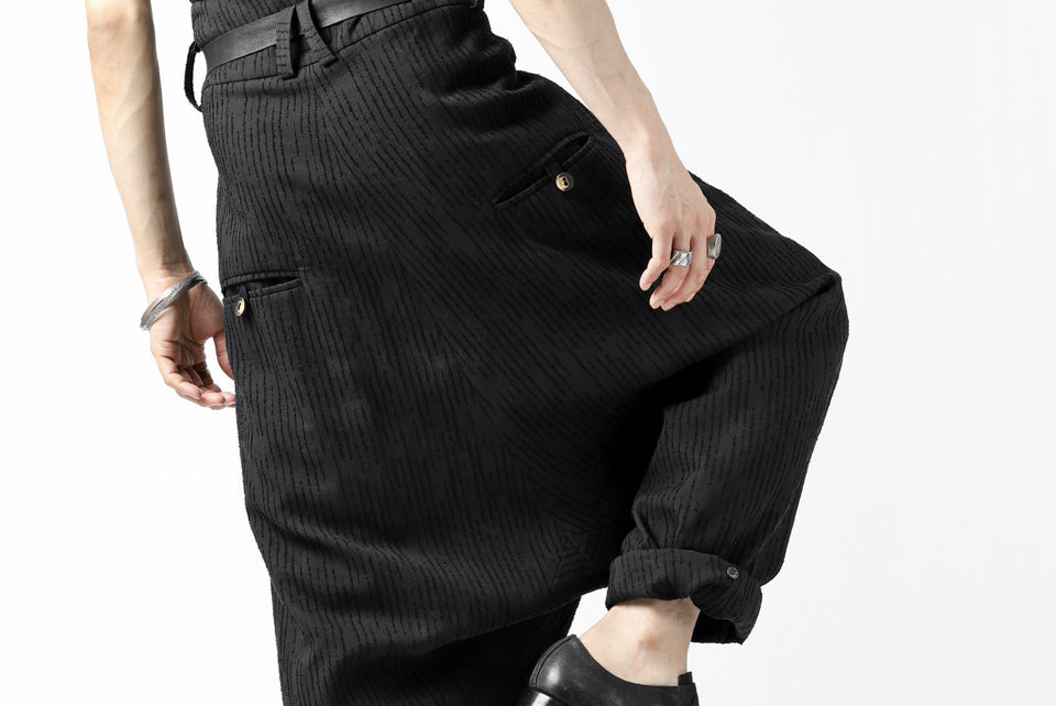 画像をギャラリービューアに読み込む, SOSNOVSKA exclusive CLOWN STYLE PANTS (BLACK STRIPE)