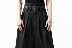 画像をギャラリービューアに読み込む, SOSNOVSKA exclusive CLOWN STYLE PANTS (BLACK STRIPE)