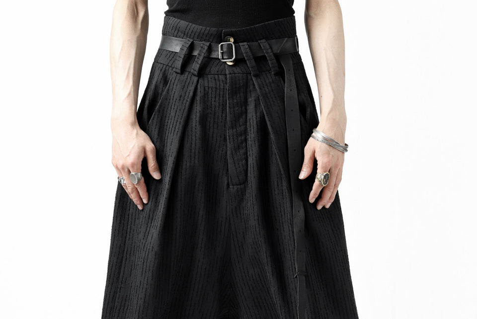 画像をギャラリービューアに読み込む, SOSNOVSKA exclusive CLOWN STYLE PANTS (BLACK STRIPE)