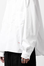 画像をギャラリービューアに読み込む, KLASICA SH-040 OVERSIZED SHORT PULLOVER SHIRT / THOMAS MASON'S 120/2 POPLIN (WHITE)