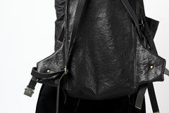 画像をギャラリービューアに読み込む, ierib roll top ruck sack #2 / FVT Oiled Horse (BLACK)