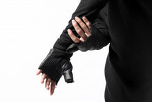 画像をギャラリービューアに読み込む, thomkrom FINGER OUT GLOVES / BOA FLEECY JERSEY (BLACK)