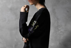 画像をギャラリービューアに読み込む, CHANGES VINTAGE REMAKE BOAT-NECK BAND L/S TEE (BLACK #C)
