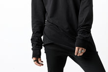 画像をギャラリービューアに読み込む, 11 BY BORIS BIDJAN SABERI LONG SLEEVE "LS1B-F-1101" (BLACK DYE)