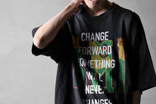 画像をギャラリービューアに読み込む, CHANGES VINTAGE REMAKE MULTI PANEL S/S TEE (BLACK #G)