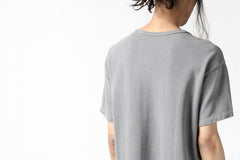 画像をギャラリービューアに読み込む, COLINA RELAX FIT T-SHIRT / PIQUE KNITTING JERSEY (L.SUMI DYED)