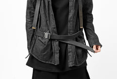 画像をギャラリービューアに読み込む, ierib roll top ruck sack #2 / FVT Oiled Horse (BLACK)