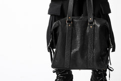 画像をギャラリービューアに読み込む, ierib exclusive 2way Doctors Bag with Strap Belt / FVT Oiled Horse (BLACK)