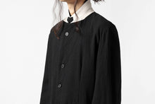画像をギャラリービューアに読み込む, KLASICA BASTILLE PILGRIM BLAZER / OFF TWEED WOOL (BLACK)
