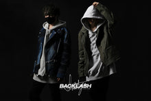 画像をギャラリービューアに読み込む, BACKLASH xx LOOM exclusive The Re-BUILD VINTAGE CUSTOM DOUBLE RIDERS JACKET (ARMY FIELD-A)