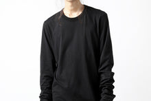 画像をギャラリービューアに読み込む, 11 BY BORIS BIDJAN SABERI LONG SLEEVE "LS1B-F-1101" (BLACK DYE)