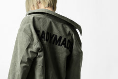 画像をギャラリービューアに読み込む, READYMADE OVERSIZE SHIRT (KHAKI GREEN #B)