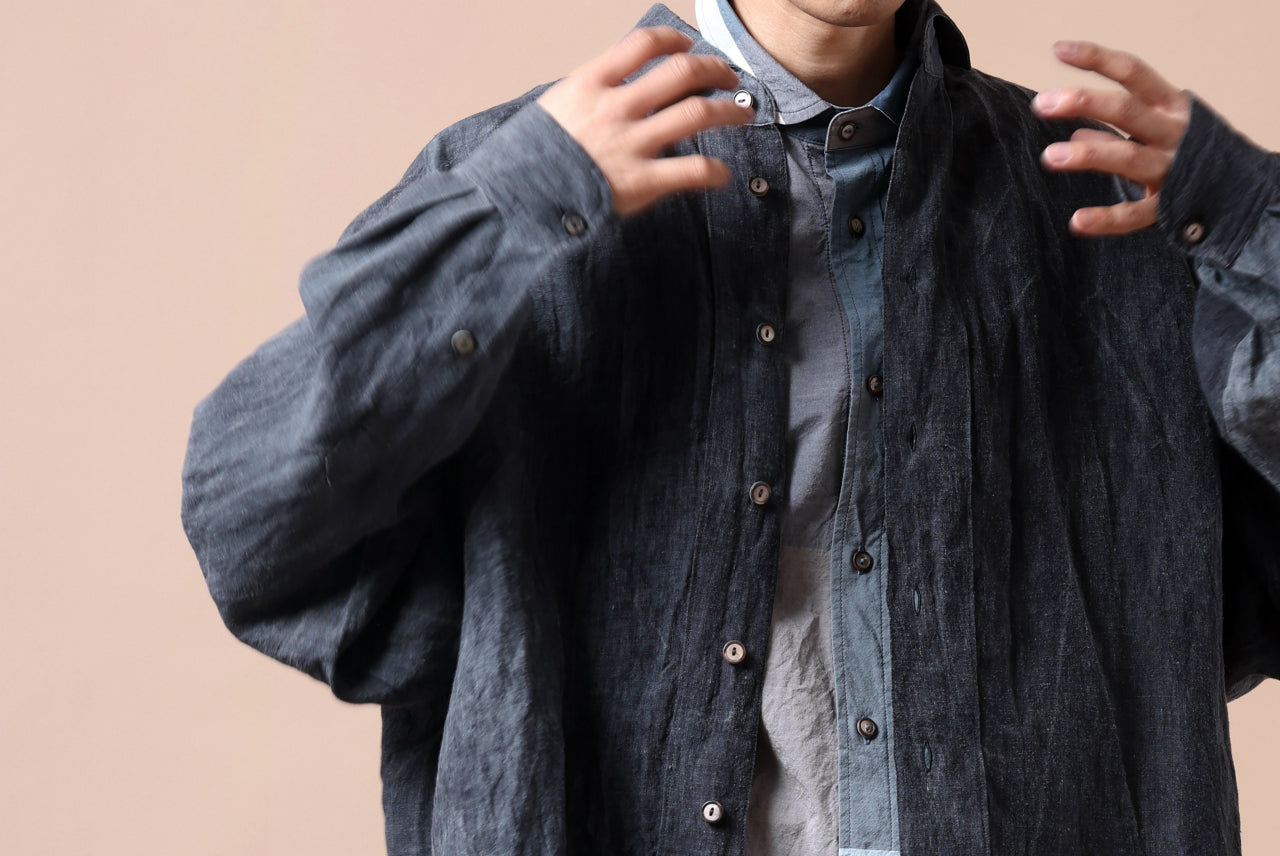forme d'expression Oversized Shirt (Cyan)