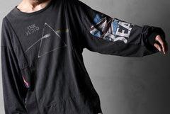 画像をギャラリービューアに読み込む, CHANGES VINTAGE REMAKE MULTI PANEL L/S TEE (BLACK #A)