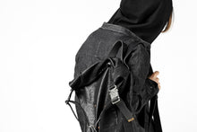 画像をギャラリービューアに読み込む, ierib roll top ruck sack #2 / FVT Oiled Horse (BLACK)