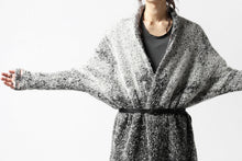 画像をギャラリービューアに読み込む, thomkrom RELAX LONG KNIT CARDIGAN/ ALPACA (MELANGE)