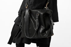 画像をギャラリービューアに読み込む, ierib exclusive 2way Doctors Bag with Strap Belt / FVT Oiled Horse (BLACK)