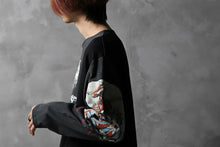 画像をギャラリービューアに読み込む, CHANGES VINTAGE REMAKE BOAT-NECK BAND L/S TEE (BLACK #F)