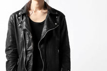 画像をギャラリービューアに読み込む, BACKLASH THE LINE DOUBLE BREASTED JACKET / ITALY CALF