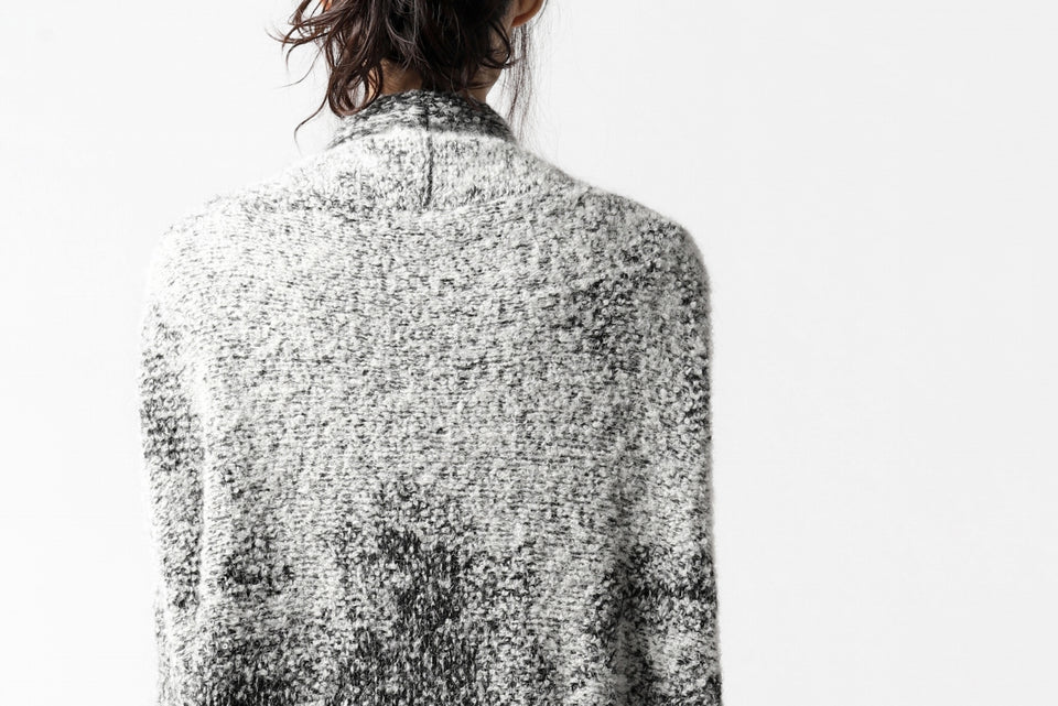 画像をギャラリービューアに読み込む, thomkrom RELAX LONG KNIT CARDIGAN/ ALPACA (MELANGE)