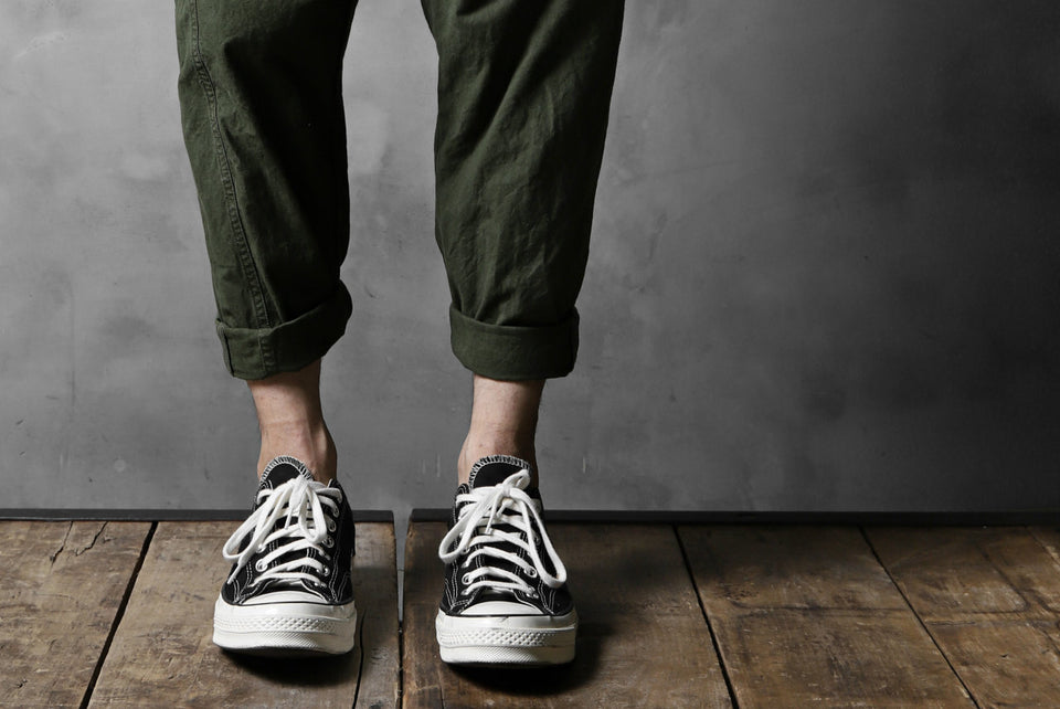 画像をギャラリービューアに読み込む, CHANGES VINTAGE REMAKE EASY JOCKEY PANTS / US ARMY SCHLAFCOVER (KHAKI #A)