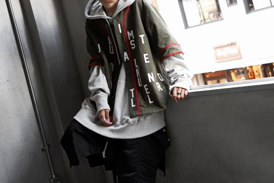画像をギャラリービューアに読み込む, READYMADE MILITARY BASEBALL SHIRT (KHAKI GREEN #A)