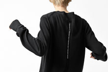 画像をギャラリービューアに読み込む, A.F ARTEFACT "WHOLEGARMENT" CREWNECK KNIT PULLOVER (BLACK)