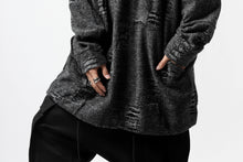 画像をギャラリービューアに読み込む, KLASICA TIP SAB-CREW PULL OVER / TECH INTERSIA PILE (MIX GREY)