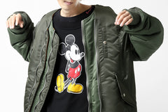 画像をギャラリービューアに読み込む, FACETASM × DISNEY Collaboration MICKEY DOCKING LAYER TOPS (BLACK)