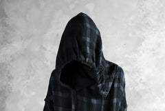 画像をギャラリービューアに読み込む, SOSNOVSKA COLLAPSE HOODIE CELLS (MIXED PLAID)