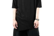 Load image into Gallery viewer, FIRST AID TO THE INJURED ROAMINY SHORT SLEEVE T-SHIRT / MIXED UP RIB (BLACK)