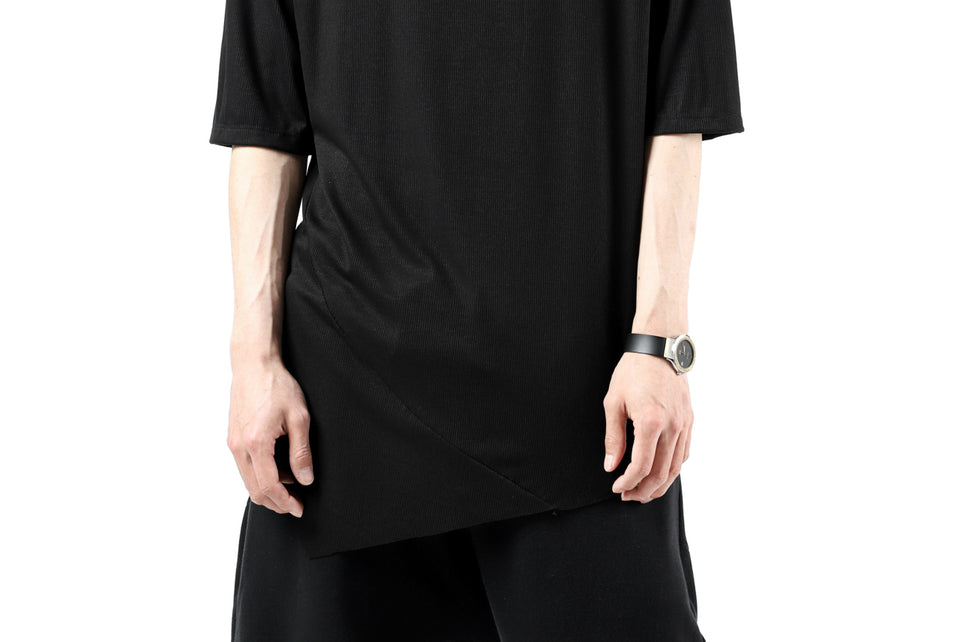 Load image into Gallery viewer, FIRST AID TO THE INJURED ROAMINY SHORT SLEEVE T-SHIRT / MIXED UP RIB (BLACK)