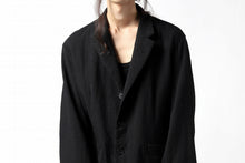 画像をギャラリービューアに読み込む, KLASICA BASTILLE PILGRIM BLAZER / OFF TWEED WOOL (BLACK)