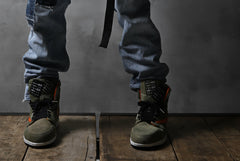 画像をギャラリービューアに読み込む, CHANGES VINTAGE REMAKE DENIM STRAIGHT PANTS / VINTAGE DENIM (INDIGO #B)