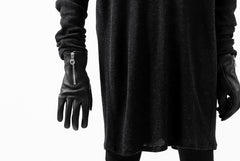 画像をギャラリービューアに読み込む, ISAMU KATAYAMA BACKLASH SMOOTH DEERSKIN ZIPPER GLOVE (BLACK)
