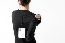 画像をギャラリービューアに読み込む, 11 BY BORIS BIDJAN SABERI LONG SLEEVE "LS1B-F-1101" (BLACK DYE)
