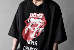画像をギャラリービューアに読み込む, CHANGES VINTAGE REMAKE MULTI PANEL S/S TEE (BLACK #D)