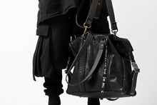 画像をギャラリービューアに読み込む, ierib exclusive 2way Doctors Bag with Strap Belt / FVT Oiled Horse (BLACK)