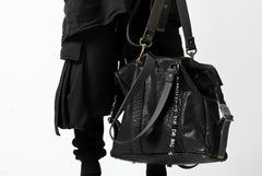 画像をギャラリービューアに読み込む, ierib exclusive 2way Doctors Bag with Strap Belt / FVT Oiled Horse (BLACK)