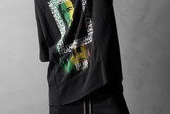 画像をギャラリービューアに読み込む, CHANGES VINTAGE REMAKE MULTI PANEL S/S TEE (BLACK #B)