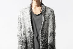 画像をギャラリービューアに読み込む, thomkrom RELAX LONG KNIT CARDIGAN/ ALPACA (MELANGE)