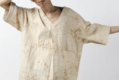 画像をギャラリービューアに読み込む, forme d'expression exclusive V Neck Scrub Shirt (Iced Tea)