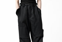 画像をギャラリービューアに読み込む, Y's BANG ON! No.189 GABARDINE PATCH WORK PANTS (BLACK)