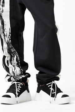 画像をギャラリービューアに読み込む, Y-3 Yohji Yamamoto LOGO FIT JOGGER PANTS / ORGANIC COTTON (BLACK)