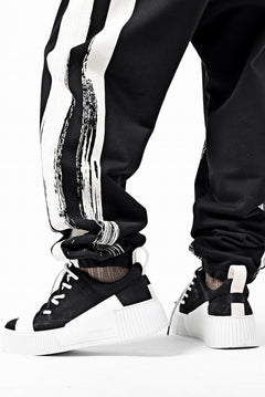 画像をギャラリービューアに読み込む, Y-3 Yohji Yamamoto LOGO FIT JOGGER PANTS / ORGANIC COTTON (BLACK)
