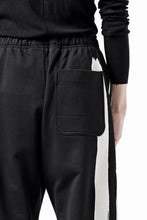画像をギャラリービューアに読み込む, Y-3 Yohji Yamamoto LOGO FIT JOGGER PANTS / ORGANIC COTTON (BLACK)