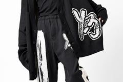 画像をギャラリービューアに読み込む, Y-3 Yohji Yamamoto LOGO FIT JOGGER PANTS / ORGANIC COTTON (BLACK)